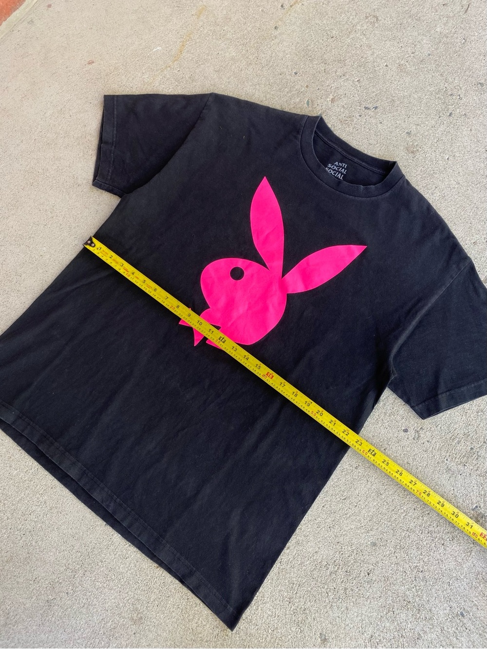 Anti Social Social Club x Playboy Streetwear Tee Shirt - Picture 7 of 7